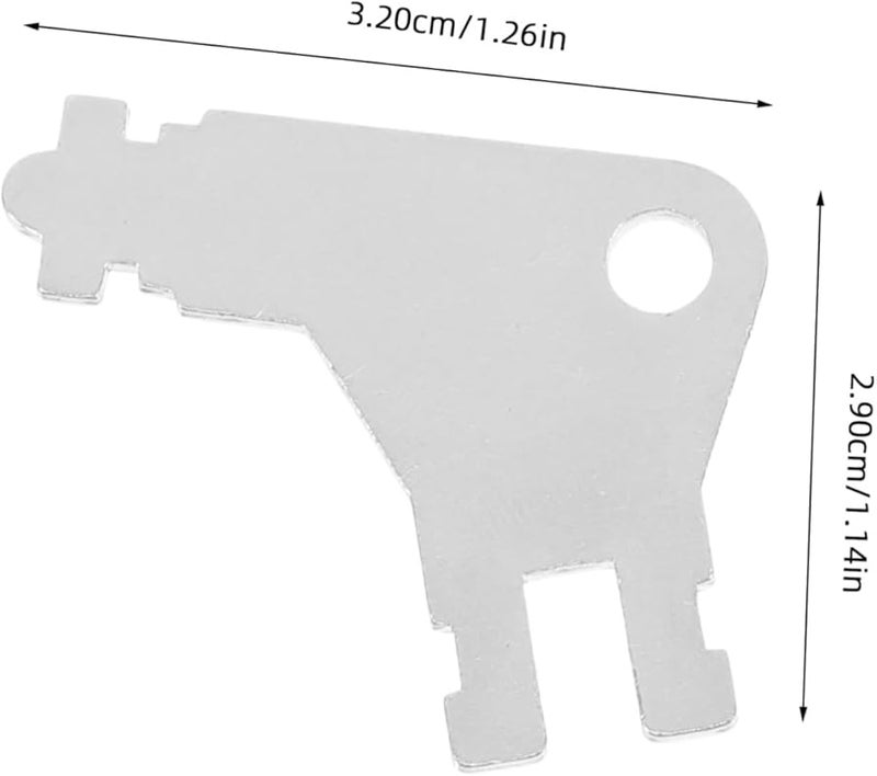 4Pcs Heavy Duty Paper Towel And Toilet Paper Dispenser Keys Maintenance Tool - Image 2